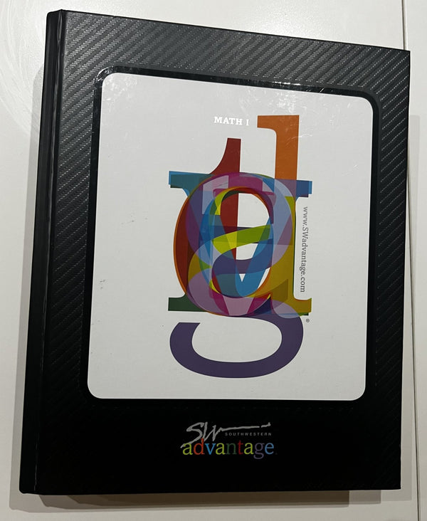 Southwestern Advantage: Math 1 & Math 2 Set cover