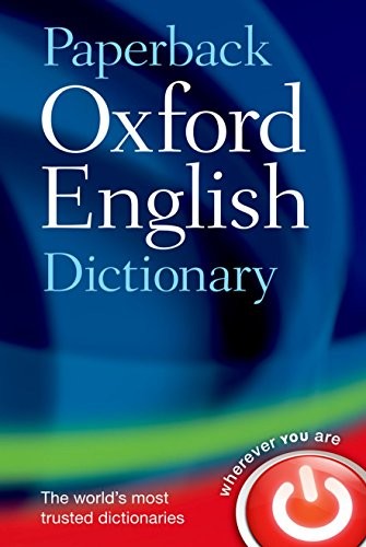 Paperback Oxford English Dictionary cover
