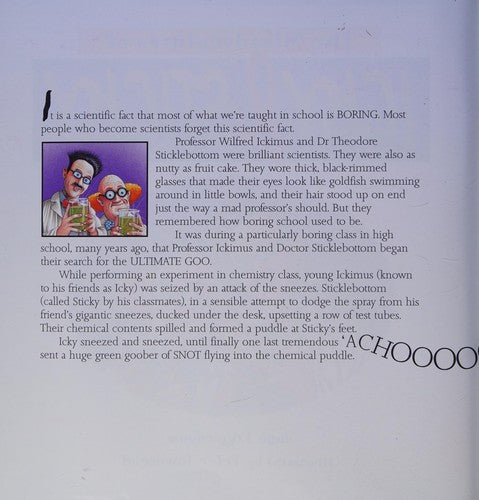 The Misadventures of Icky & Stickey cover